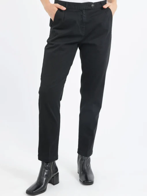 Discount - Melu70 Pant in Nero Lavato Women Pants