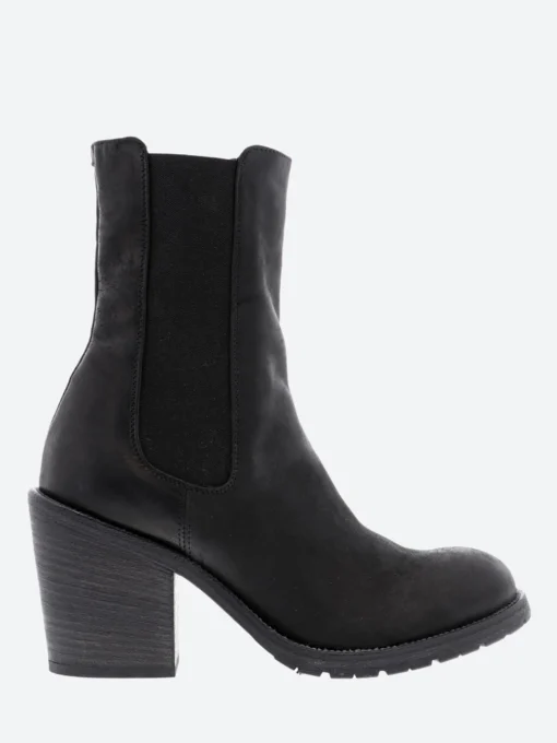 Clearance - Dianta in Nero Culatta Women Boots