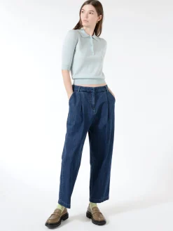 Best Merino Polo Shirt Women Tops & Blouses | Knitwear