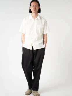 Discount - Bowling Shirt in White Button-Ups