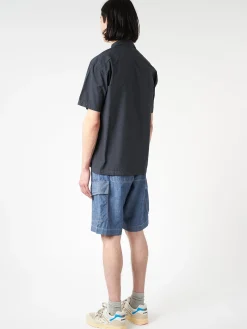 Clearance - Bowling Shirt in Charcoal Button-Ups
