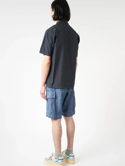 Clearance - Bowling Shirt in Charcoal Button-Ups
