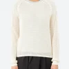 Fashion - CROCHET01 Crochet Pullover in Nature Women Tops & Blouses | Knitwear