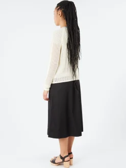 Fashion - CROCHET01 Crochet Pullover in Nature Women Tops & Blouses | Knitwear