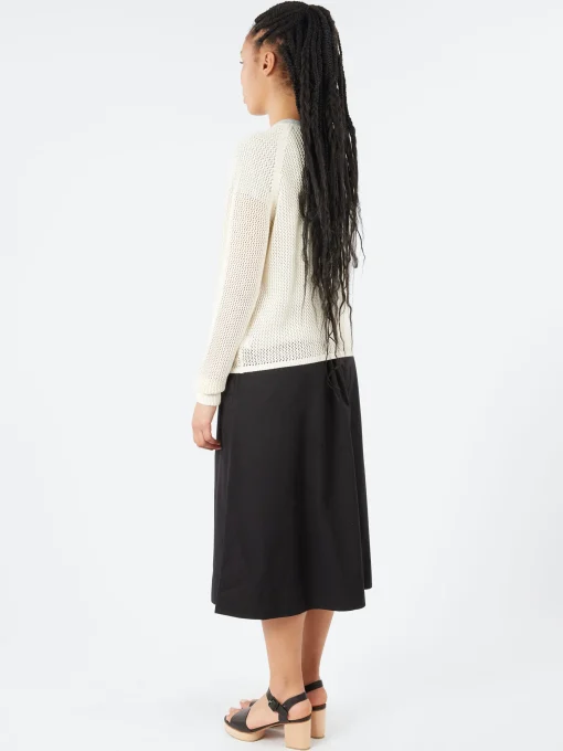 Fashion - CROCHET01 Crochet Pullover in Nature Women Tops & Blouses | Knitwear