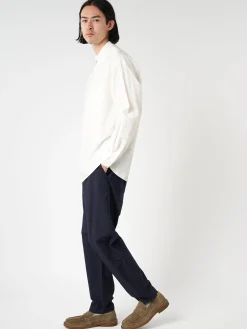 Hot - Shirt04 Oversized Fit in White Women Tops & Blouses | Button-Ups