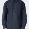 Best - SHIRT01 Unisex Shirt in Dark Navy Women Tops & Blouses | Button-Ups