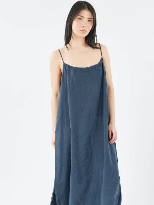 Sale - Strap Dress in Denim Blue Women Dresses