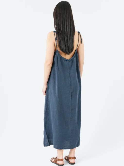Sale - Strap Dress in Denim Blue Women Dresses