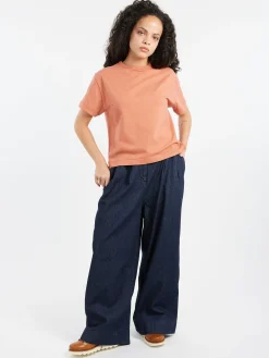 Hot - WGHP01 Giza Cotton T-Shirt in Rosewood Women Tops & Blouses | T-Shirts
