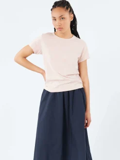 Sale - Women's Relaxed T-Shirt in Dusted Pink Women Tops & Blouses | T-Shirts