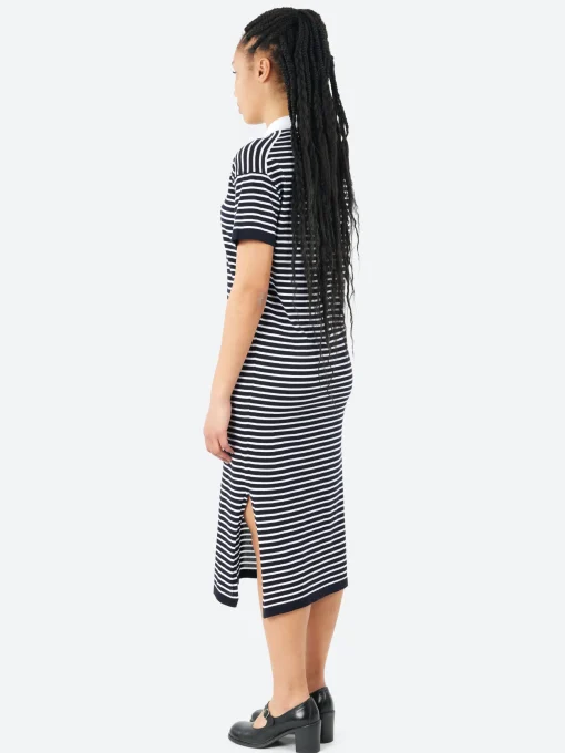 New - 2530 Dress in Navy and White Women Dresses