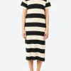 Hot - 2523 Polo Dress in Black and Oat Women Dresses