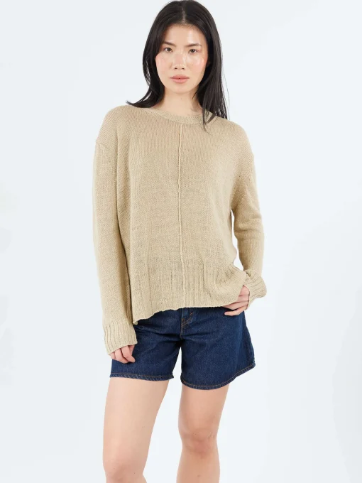 Fashion - 2542 Round Neck Pullover in Women Tops & Blouses | Knitwear