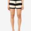 Best - 2521 Shorts in Black and Oat Women Shorts