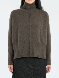 New - Cashmere Blend Turtleneck in Women Tops & Blouses | Knitwear
