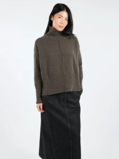 New - Cashmere Blend Turtleneck in Women Tops & Blouses | Knitwear