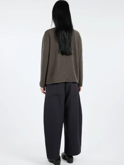 Clearance - Cashmere Blend Crewneck in Women Tops & Blouses | Knitwear