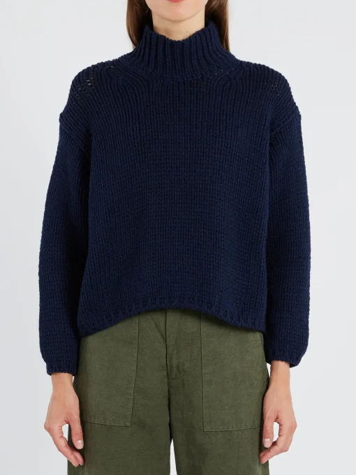 Best - Chunky Cashmere Blend Turtleneck in Women Tops & Blouses | Knitwear