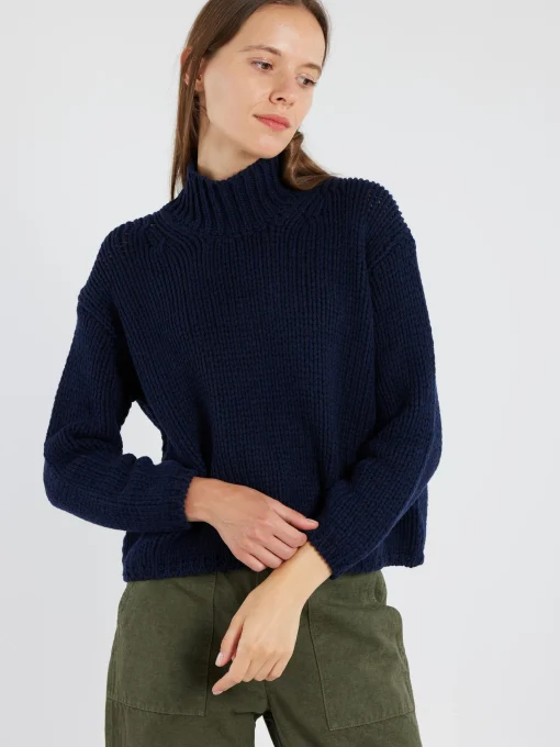 Best - Chunky Cashmere Blend Turtleneck in Women Tops & Blouses | Knitwear
