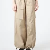 Clearance MM6 - Cargo Pants in Beige Women Pants