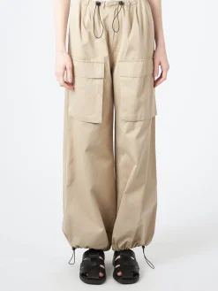 Clearance MM6 - Cargo Pants in Beige Women Pants