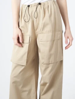 Clearance MM6 - Cargo Pants in Beige Women Pants
