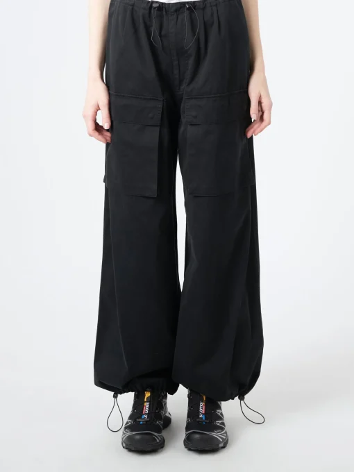 New MM6 - Cargo Pants in Black Women Pants