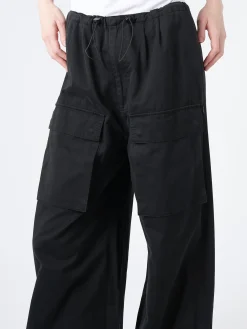 New MM6 - Cargo Pants in Black Women Pants