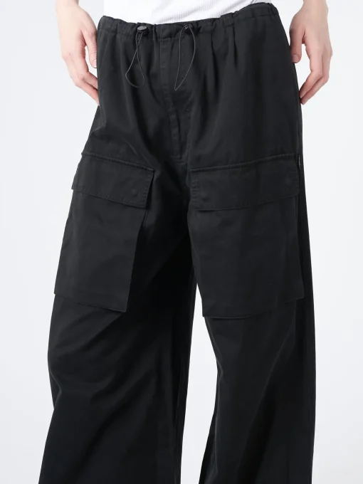 New MM6 - Cargo Pants in Black Women Pants