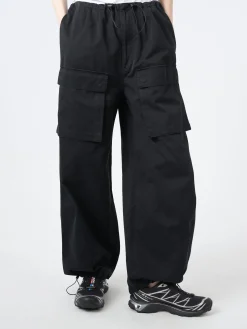 New MM6 - Cargo Pants in Black Women Pants