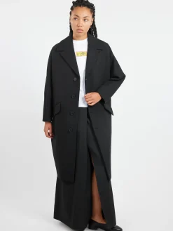 Fashion MM6 - Long Skirt in Black Women Skirts