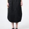 Fashion MM6 - Midi Cargo Skirt in Black Women Skirts