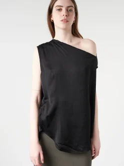 Sale - Lining Look Shirt in Black Women Tops & Blouses