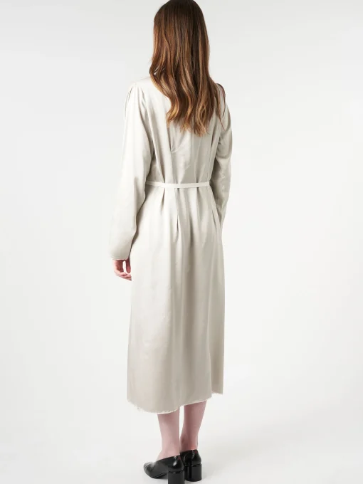 Fashion - Maxi Dress in Greige Women Dresses