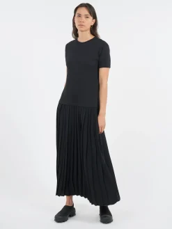 Clearance - Midi Dress in Black Women Dresses