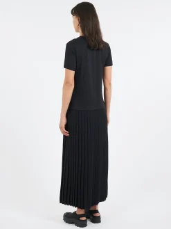 Clearance - Midi Dress in Black Women Dresses