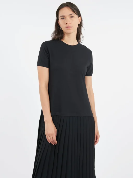 Clearance - Midi Dress in Black Women Dresses