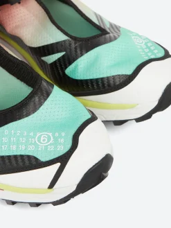 Sale - MM6 X Salomon XT-Mary J in Ginger and Green Women Sneakers