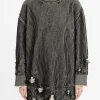 New - Reversible Mini Dress in Black and Beige Women Dresses