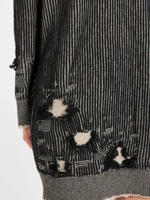 New - Reversible Mini Dress in Black and Beige Women Dresses