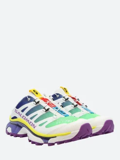 Fashion -MM6 x Salomon XT-4 Mule in Blue, White and Blue Women Sneakers