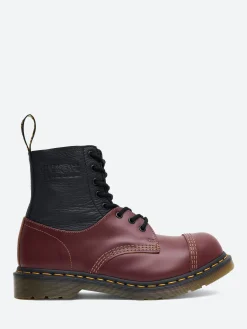 Online x Dr. Martens - 1460 Twisted and Reimagined in Black and Cherry Women Boots