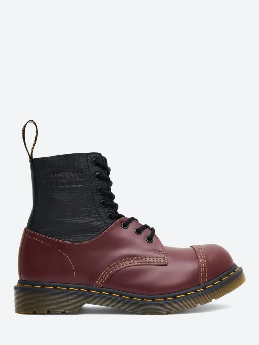 Online x Dr. Martens - 1460 Twisted and Reimagined in Black and Cherry Women Boots