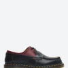 Online x Dr. Martens - Men's 1461 Penton Mash Up in Black and Cherry Shoes | Loafers
