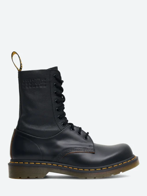 Online x Dr. Martens - 10 Eye Twisted and Reimagined in Black Women Boots