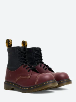Online x Dr. Martens - 1460 Twisted and Reimagined in Black and Cherry Women Boots