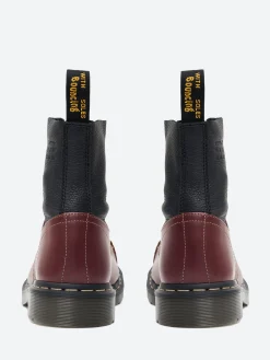 Online x Dr. Martens - 1460 Twisted and Reimagined in Black and Cherry Women Boots