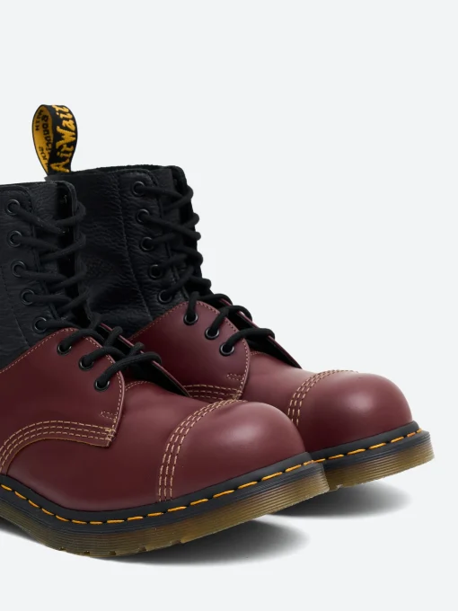 Online x Dr. Martens - 1460 Twisted and Reimagined in Black and Cherry Women Boots
