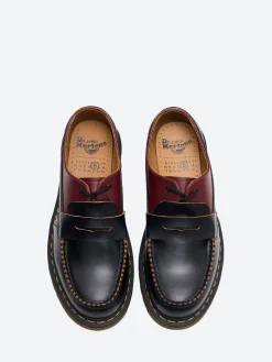 Online x Dr. Martens - Men's 1461 Penton Mash Up in Black and Cherry Shoes | Loafers